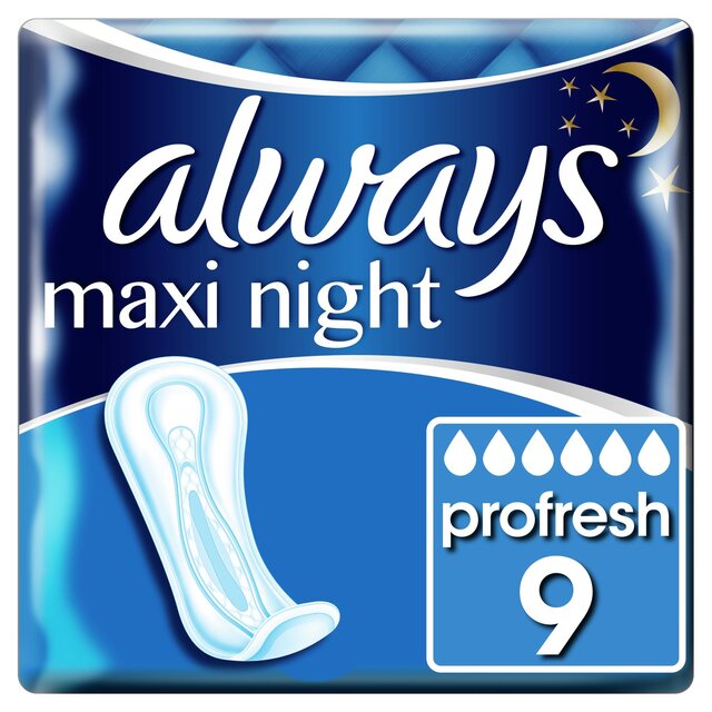 Always Sanitary Towels Maxi Night