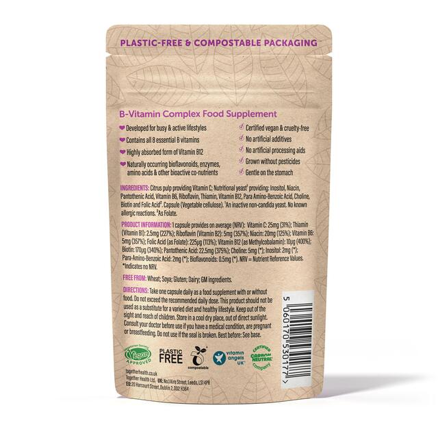 Together Health Vitamin B Complex, Whole Food thumbnail 2