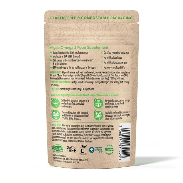Together Health Omega 3 from Fish-Free Algae thumbnail 2
