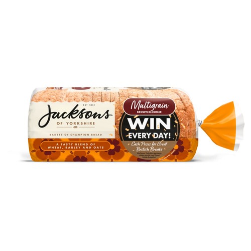 Jacksons of Yorkshire Multigrain Brown Bloomer thumbnail 3