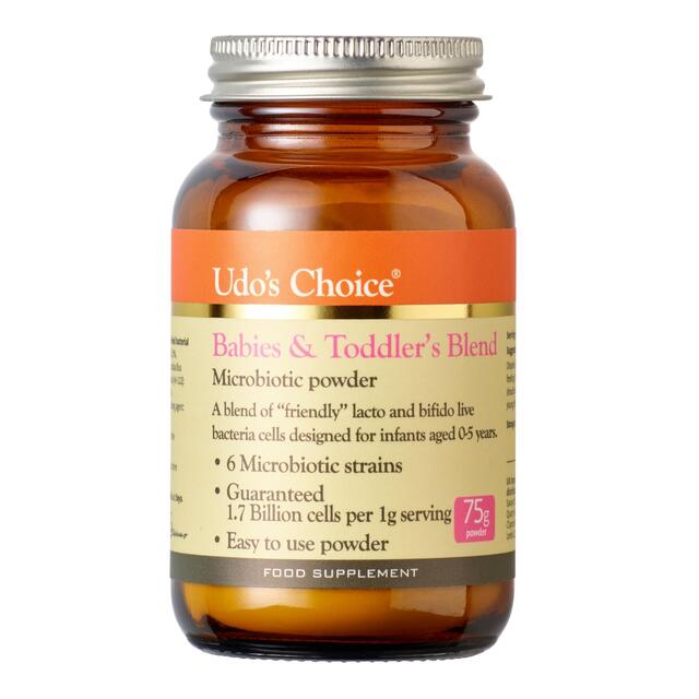 Udo's Choice Babies & Toddler's Blend Microbiotic Supplement Powder 0-5yrs thumbnail 2