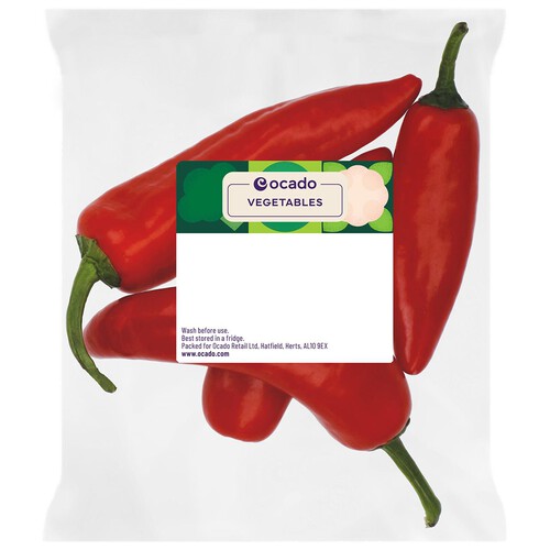 Ocado Mild Red Chillies thumbnail 2