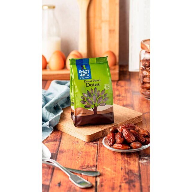 Crazy Jack Organic Pitted Dried Dates thumbnail 2