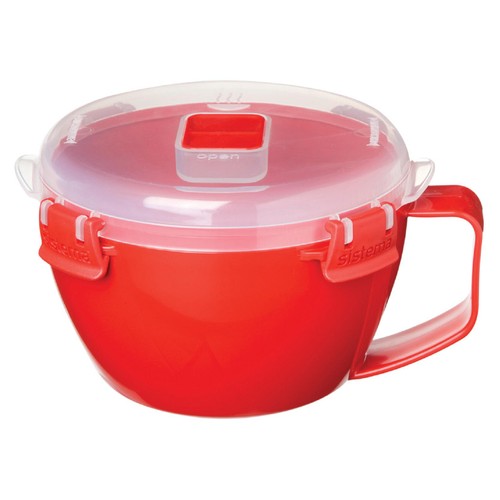 Sistema Microwave Noodle Bowl Food Container with Steam Vent 940ml thumbnail 2