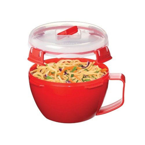 Sistema Microwave Noodle Bowl Food Container with Steam Vent 940ml thumbnail 3