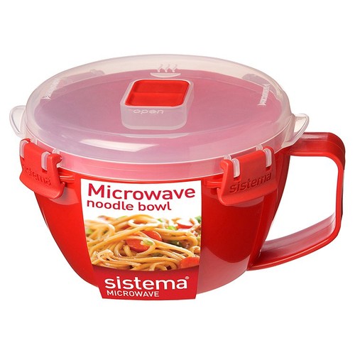 Sistema Microwave Noodle Bowl Food Container with Steam Vent 940ml thumbnail 5