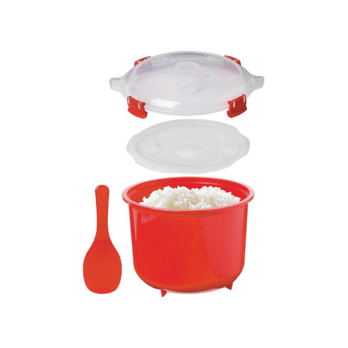 Sistema Microwave Rice Cooker with Steam Vent & Locking Clips 2.6L thumbnail 3