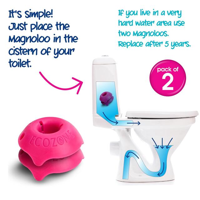 Ecozone Magnoloo Anti-Limescale Device for Toilets thumbnail 2