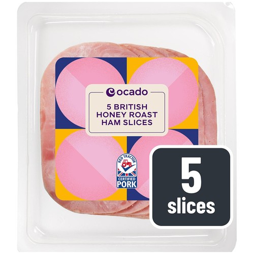 Ocado British Honey Roast Ham 5 Slices
