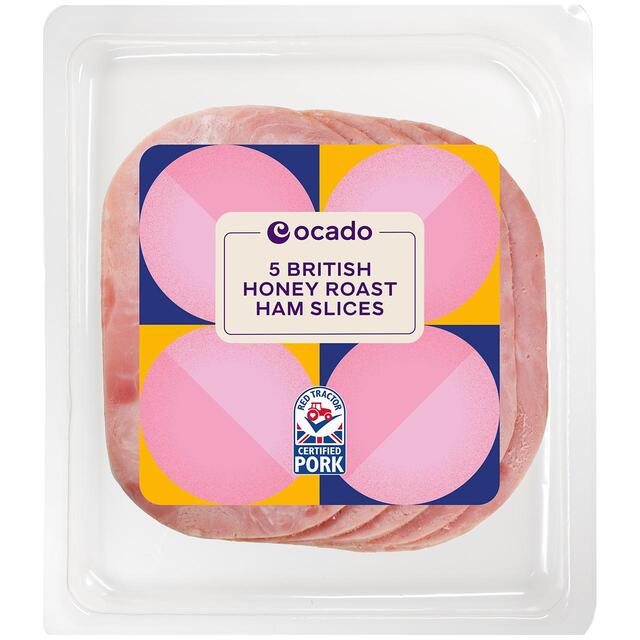 Ocado British Honey Roast Ham 5 Slices