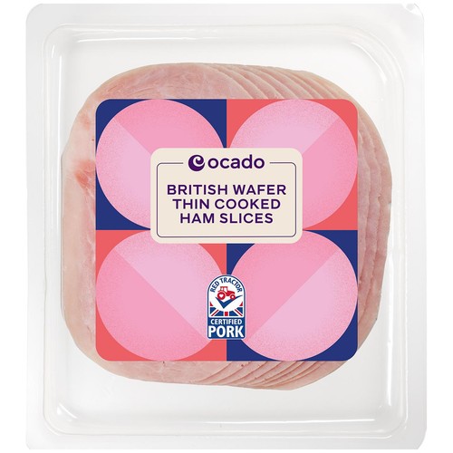 Ocado British Wafer Thin Cooked Ham