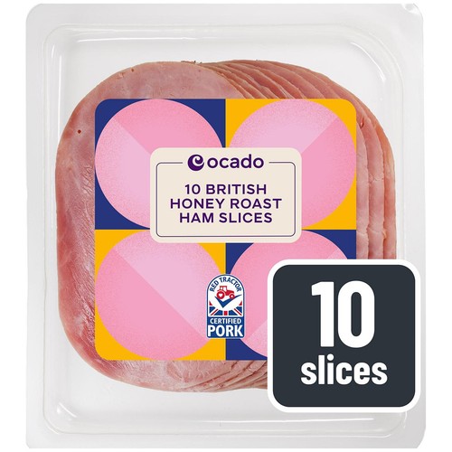 Ocado British Honey Roast Ham 10 Slices