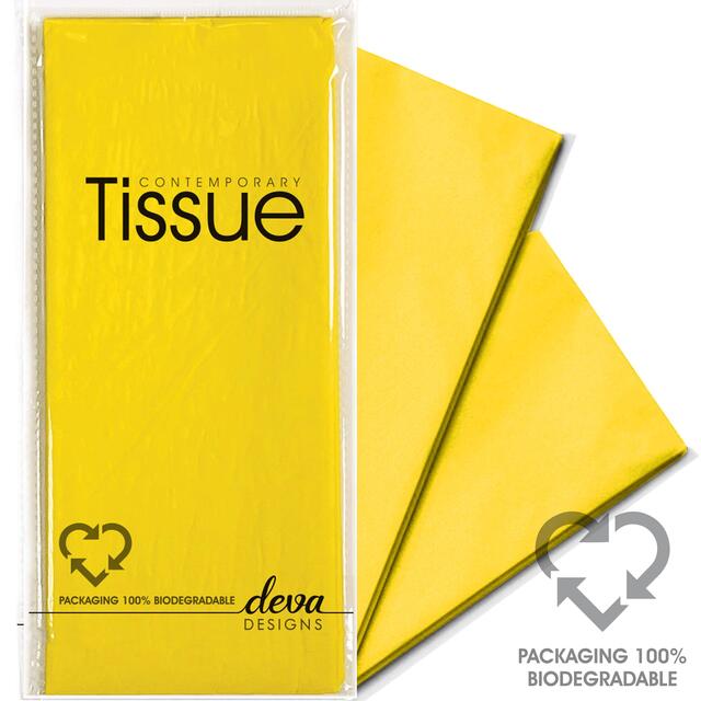 Yellow Tissue Paper
