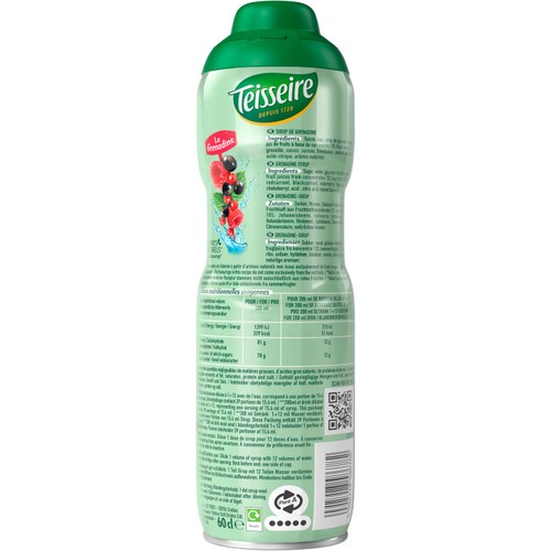Teisseire Sirop Grenadine thumbnail 2