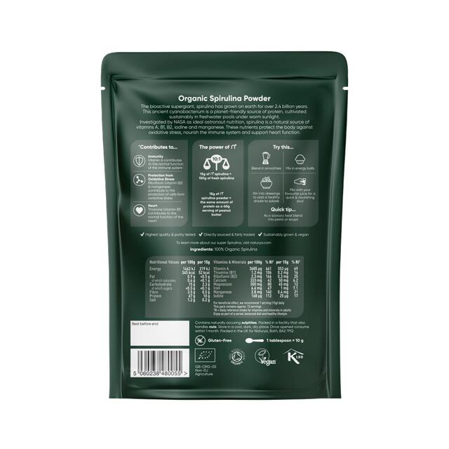Naturya Organic Spirulina Powder thumbnail 2