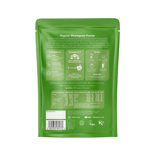 Naturya Organic Wheatgrass Powder thumbnail 2
