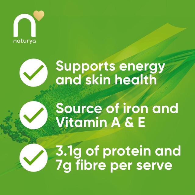 Naturya Organic Wheatgrass Powder thumbnail 3