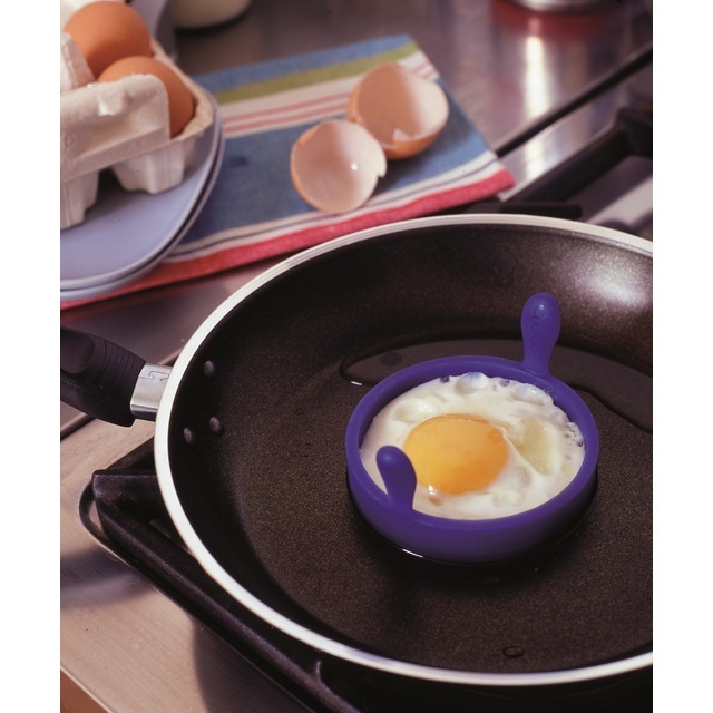 Culinare Silicone Egg Ring, Blue thumbnail 3