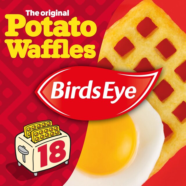 Birds Eye 18 The Original Potato Waffles