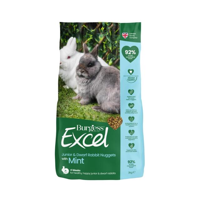 Burgess Excel Junior And Dwarf Rabbit Food