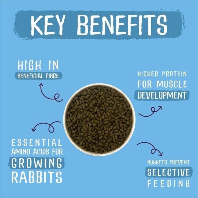 Burgess Excel Junior And Dwarf Rabbit Food thumbnail 4