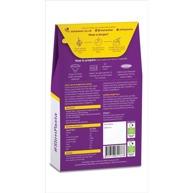 Eat Water Slim Fettuccine Pasta thumbnail 2