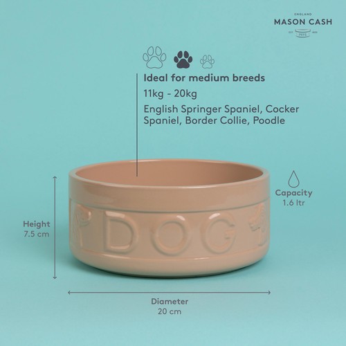Mason Cash Lettered Dog Bowl 18cm thumbnail 5