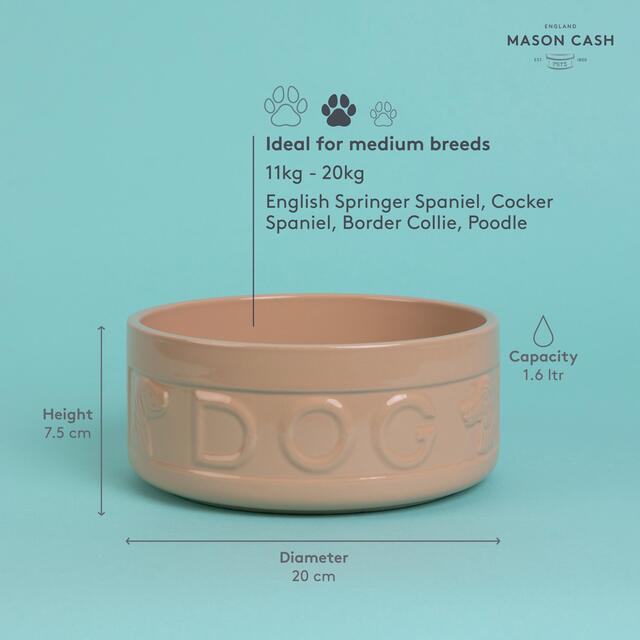 Mason Cash Lettered Dog Bowl 18cm thumbnail 5