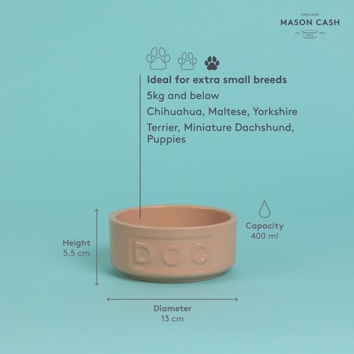 Mason Cash Lettered Dog Bowl 13cm thumbnail 4