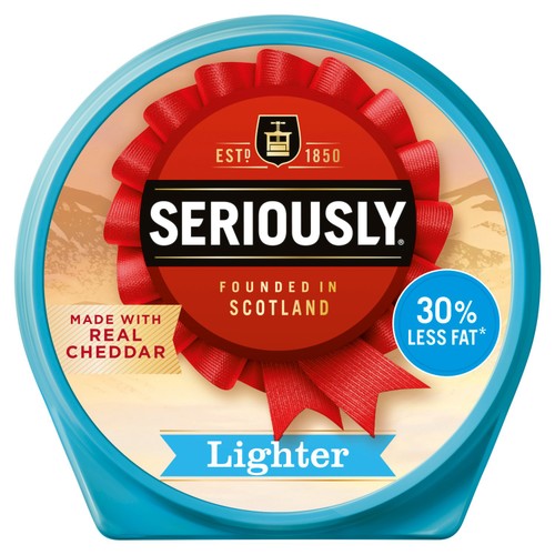 Seriously Spreadable Lighter Cheddar Cheese Spread