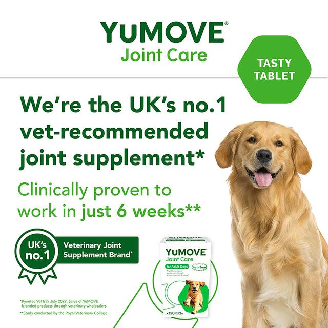 YuMOVE Dog Triple Action Joint Supplement thumbnail 6