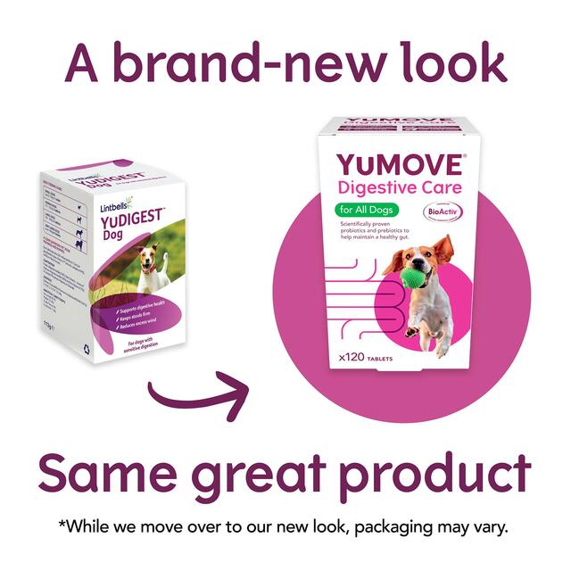 YuMOVE Dog Digestive Health Probiotics Supplement thumbnail 2