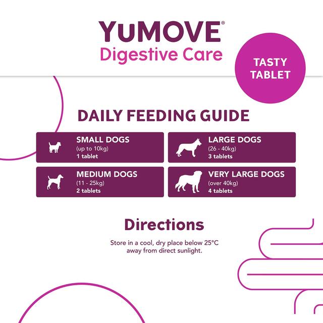 YuMOVE Dog Digestive Health Probiotics Supplement thumbnail 6