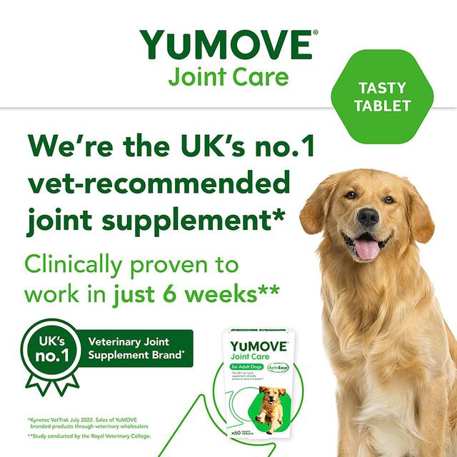 YuMOVE Dog Triple Action Joint Supplement thumbnail 4