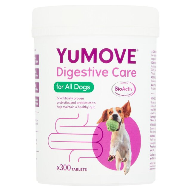 YuMOVE Dog Digestive Health Probiotics Supplement