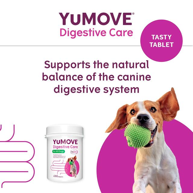 YuMOVE Dog Digestive Health Probiotics Supplement thumbnail 5