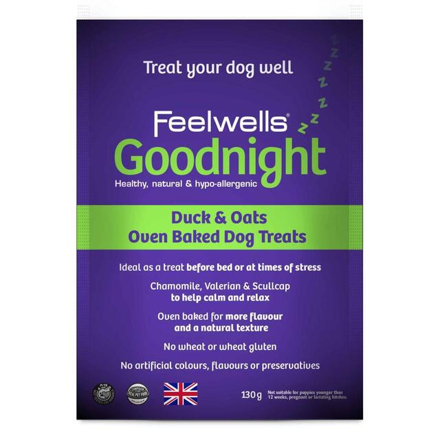 Feelwells Benefits Goodnight Dog Treats