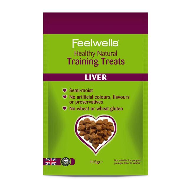 Feelwells Liver Dog Training Treats