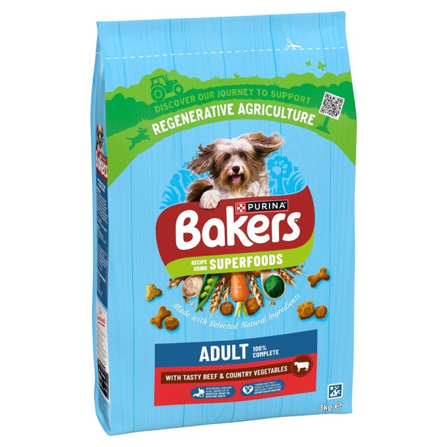 Bakers Beef with Vegetables Dry Dog Food thumbnail 3