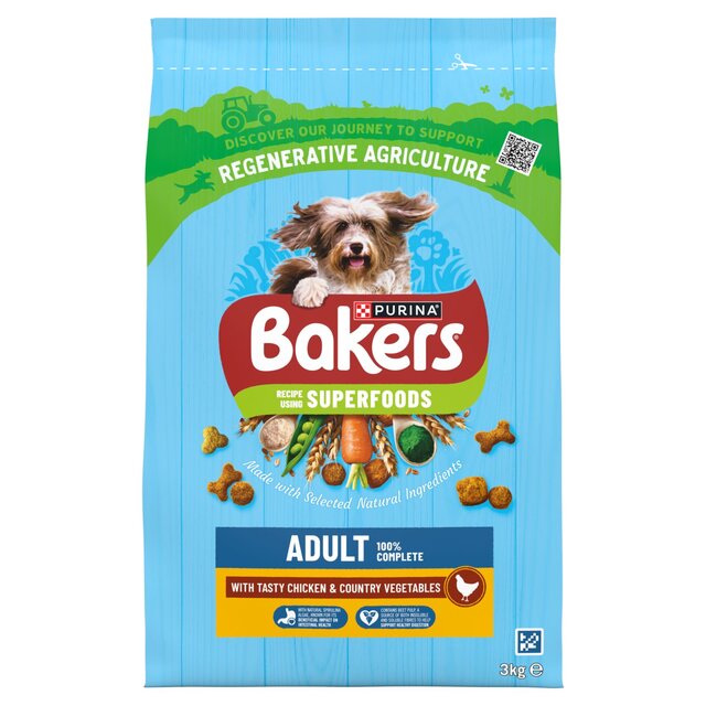 Bakers Chicken with Vegetables Dry Dog Food thumbnail 2
