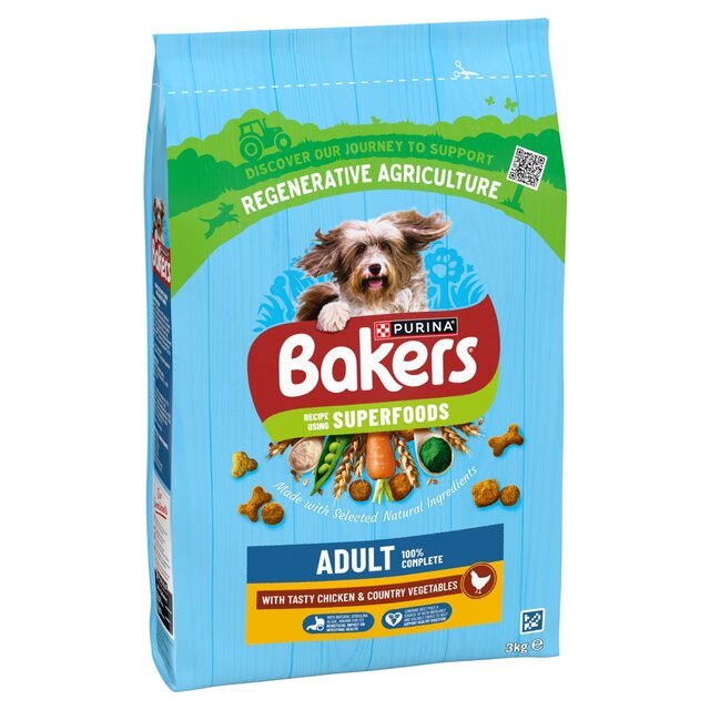 Bakers Chicken with Vegetables Dry Dog Food thumbnail 3