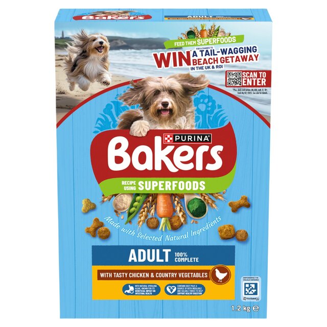 Bakers Chicken with Vegetables Dry Dog Food thumbnail 2