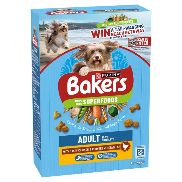 Bakers Chicken with Vegetables Dry Dog Food thumbnail 3