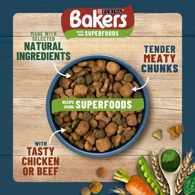 Bakers Chicken with Vegetables Dry Dog Food thumbnail 7