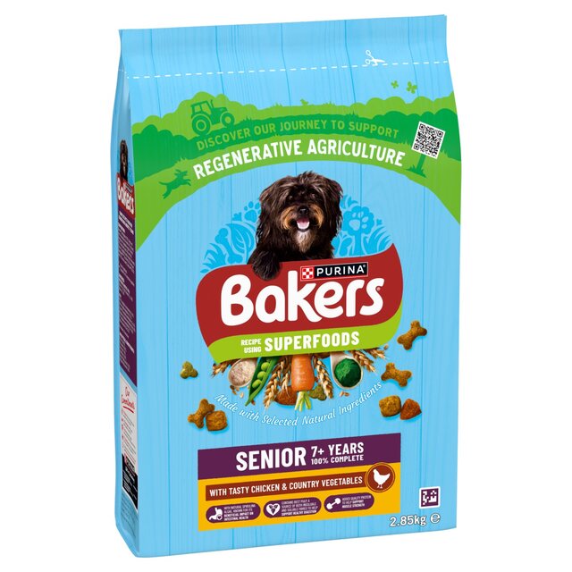 Bakers Senior Chicken with Vegetables Dry Dog Food thumbnail 3