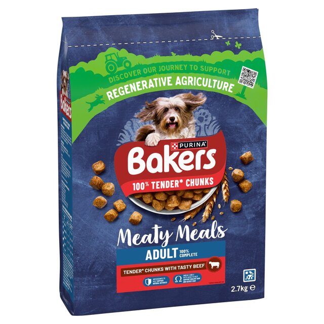 Bakers Meaty Meals Beef Dry Dog Food thumbnail 3