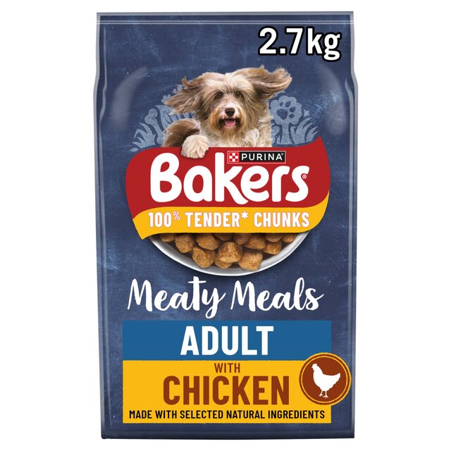 Bakers Meaty Meals Chicken Dry Dog Food