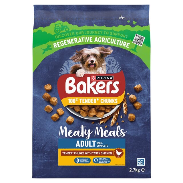 Bakers Meaty Meals Chicken Dry Dog Food thumbnail 2