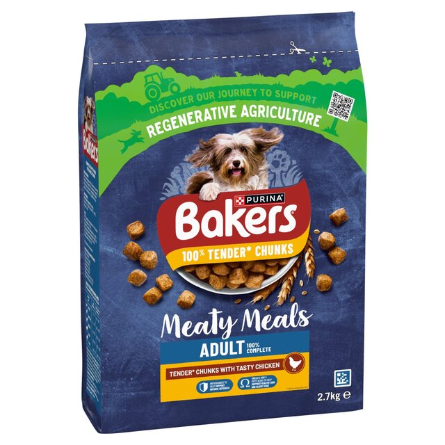 Bakers Meaty Meals Chicken Dry Dog Food thumbnail 3