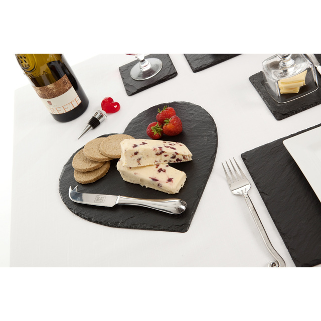 Just Slate Heart Cheese Board thumbnail 2